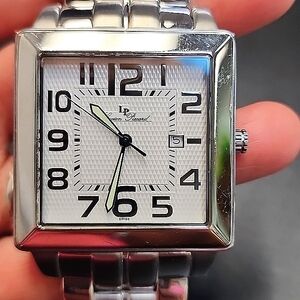 Lucien Piccard Stainless Steel Swiss Quartz Watch,Special 1923 collection